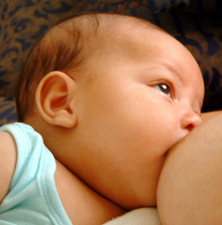 La leche materna es mejor para la flora intestinal de los bebés